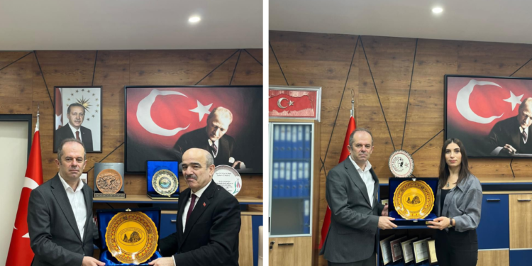 Başkan ÇAMCI’dan Tapu Ve Kadastro Müdürlerine Ziyaret