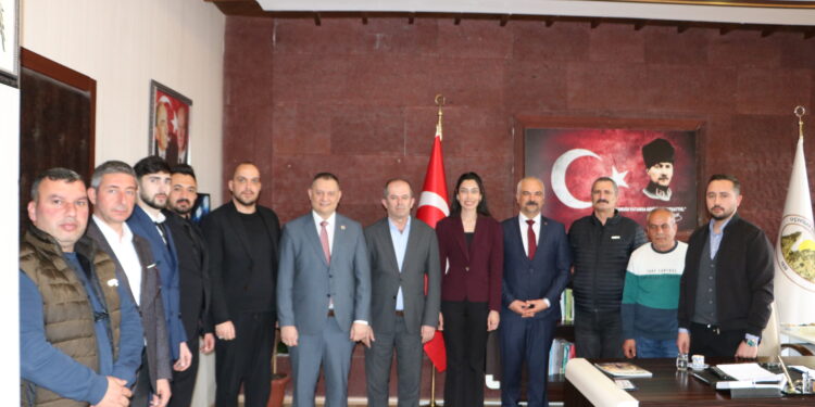 Nevşehir Ülkü Ocakları Başkanı UÇAR’ dan Başkan ÇAMCI’ya Ziyaret