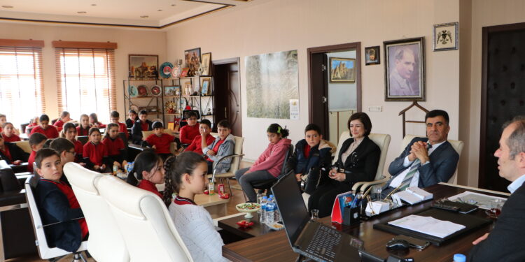 🏫👧👦5. Sınıf Öğrencilerinden Uçhisar Belediyesi’ne Anlamlı Ziyaret