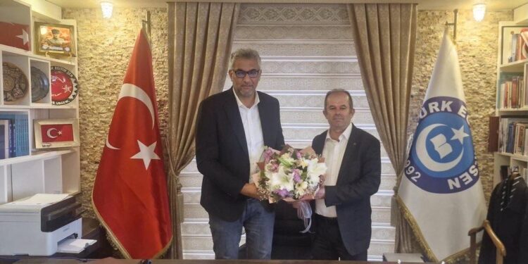 Başkan ÇAMCI’ dan Türk Eğitim-Sen’e Destek Ziyareti