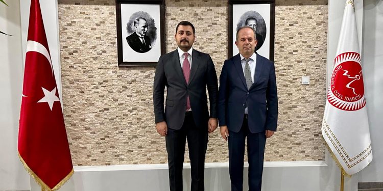 Başkan ÇAMCI’ dan Genel Sekreter Tolga BALAK’ a Hayırlı Olsun Ziyareti